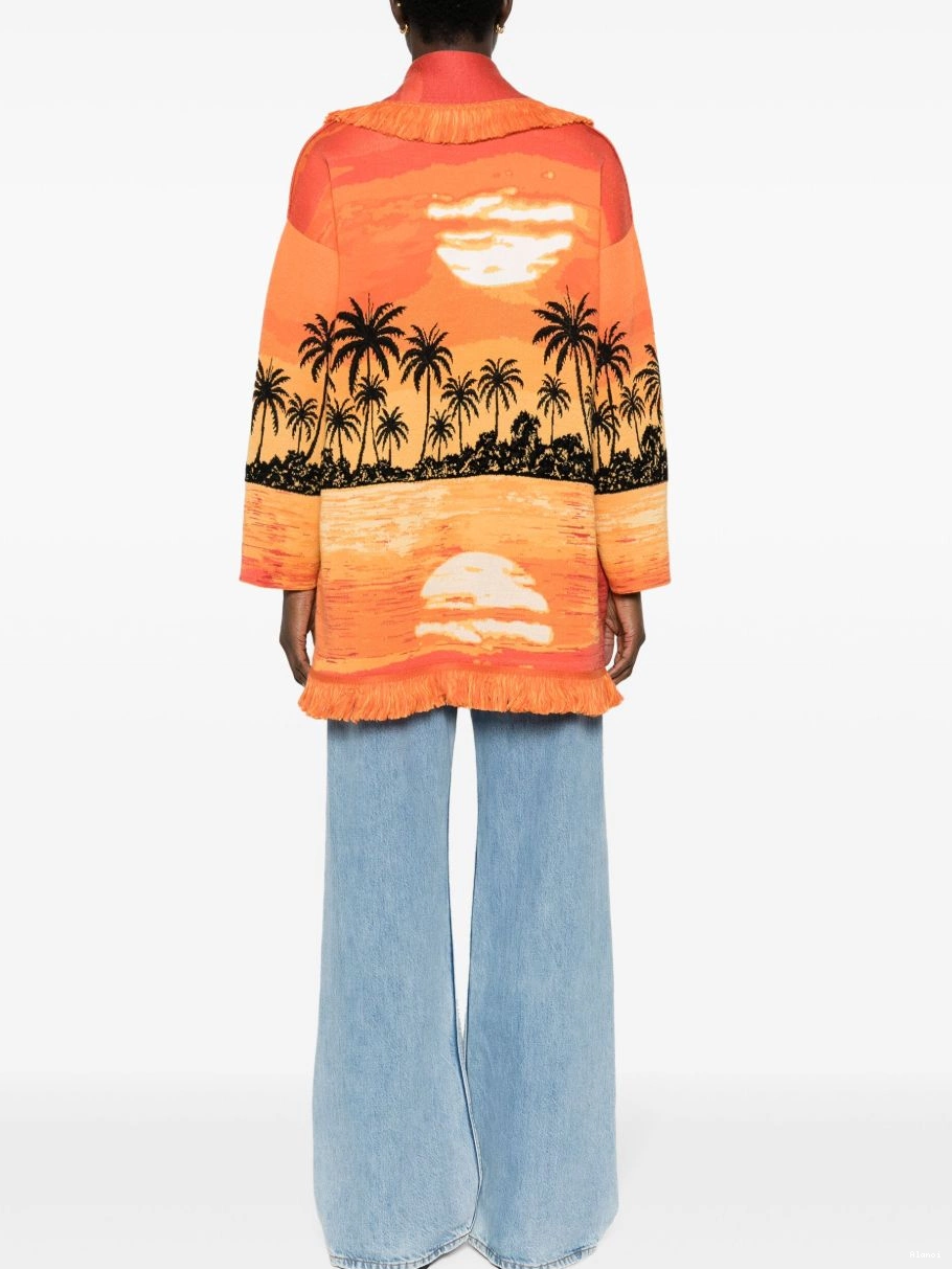 Cheap cardigan sunset-print Women Alanui Keralda 0425
